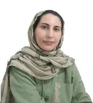 a woman wearing a scarf